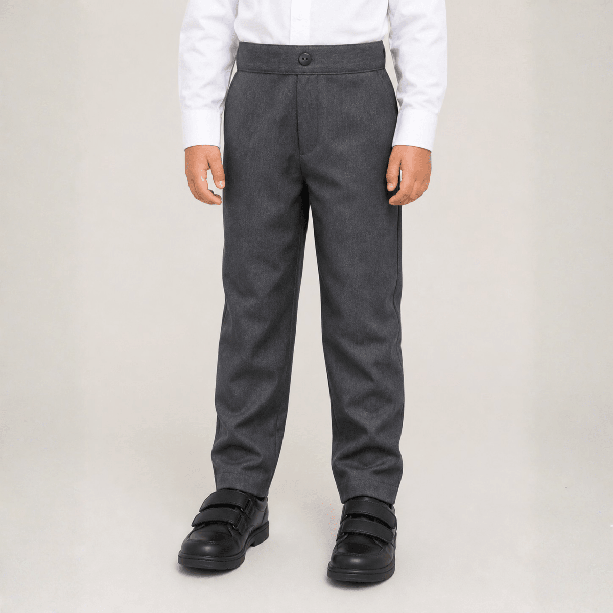 Comfy Clothes - Sensory-Friendly School Trousers Charcoal - Daywear
