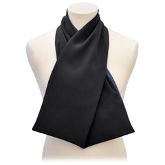 Cross Scarf Clothing Protector - Charcoal Black - Bibs & Neckerchiefs