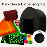 🎄 Dark Den & UV Sensory Kit — Complete Ready - Made Sensory Hideaway Bundle 🎄 -