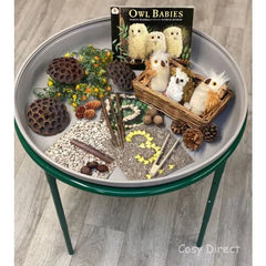 Deep Spot Tray - Grey - Sensory Toys