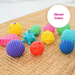 Edushape Sensory Mini Balls 12 Piece Set - Learning Resource