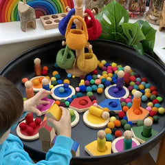 Felt Bags and Balls (5 pack) - Sensory Toys