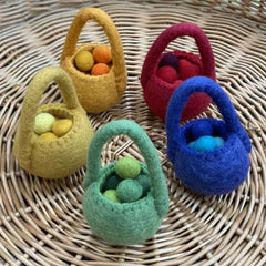 Felt Bags and Balls (5 pack) - Sensory Toys