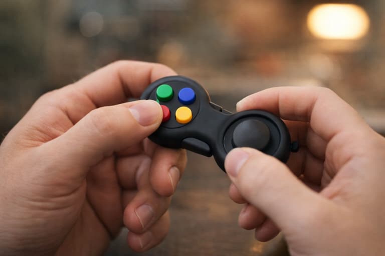 Fidget Pad – Multi Colour buttons - Sensory Toys