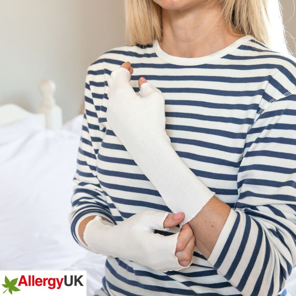 Fingerless Eczema Gloves 2 Pairs - Adults - Daytime Clothing