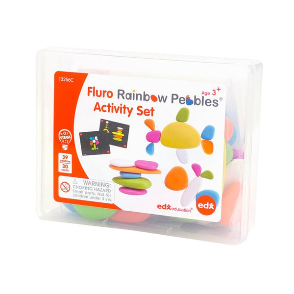 Fluro Rainbow Pebbles® Activity Set - Sensory Toys