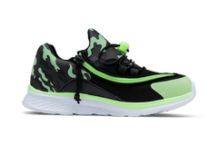 Friendly Shoes Kids Quest Lime Camo - Footwear