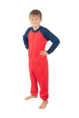 Front Opening Cotton Pyjama / Sleepsuit - Bodyvests and Sleepwear