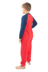 Front Opening Cotton Pyjama / Sleepsuit - Bodyvests and Sleepwear