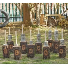 Giant Wooden Counting Tree Rings - Sensory Toys