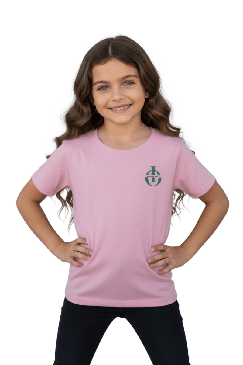 Inside Out Clothing Soft Cotton Seam Free Top Kids Short Sleeve - Daywear