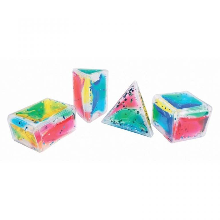 Jelly 3D Geometric Folding Shapes - Sensory Toys