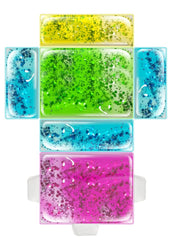 Jelly 3D Geometric Folding Shapes - Sensory Toys