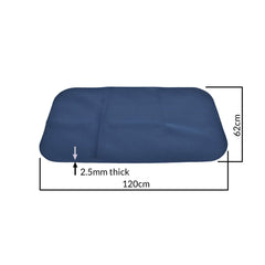 Junior Changing Mat - Steel Blue/Black - Incontinence Aids