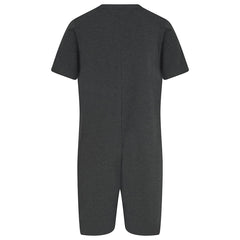 KayCey Short Sleeve / Knee Length Popper Vest - Child - Bodyvests and Sleepwear