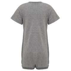 KayCey®P Kids Bodysuits - Short Sleeve with Tube Access - Bodyvests and Sleepwear