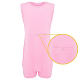 KayCey®P Kids Bodysuits - Sleeveless with Tube Access - Bodyvests and Sleepwear