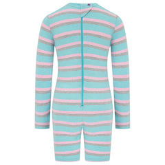 KayCey®Z Lite Secret Zip Back Jumpsuits (Kids) - Long Sleeve / Knee Length - Bodyvests and Sleepwear