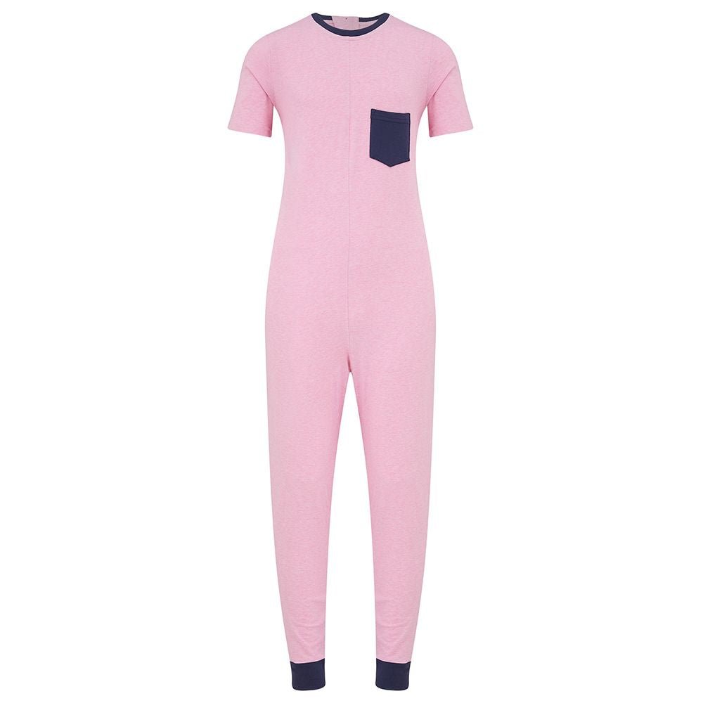 KayCey®Z Secret Zip Back Jumpsuit - Short Sleeve / Long Leg - Kids - Bodysuits