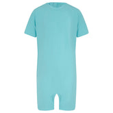 KayCey®Z Secret Zip Back Jumpsuit - Short Sleeve / Short Leg - Kids - Bodysuits