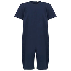 KayCey®Z Secret Zip Back Kids Jumpsuits - Short Sleeve / Knee Length Tube Access - Bodyvests and Sleepwear