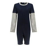 KayCey®Z Super Soft Secret Zip Back Adult Jumpsuits - Long Sleeve / Short Leg - Bodyvests and Sleepwear