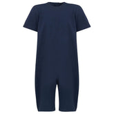 KayCey®Z Super Soft Zip Back Adults Jumpsuit - Short Sleeve / Short Leg - Bodyvests and Sleepwear