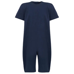 KayCey®Z Super Soft Zip Back Adults Jumpsuit - Short Sleeve / Short Leg - Bodyvests and Sleepwear