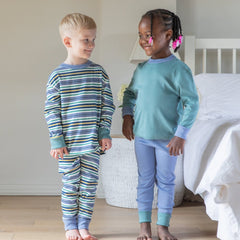 Kids Anti - Scratch Pyjama Set – Organic Cotton (Ages 3–13) - Bodyvests and Sleepwear