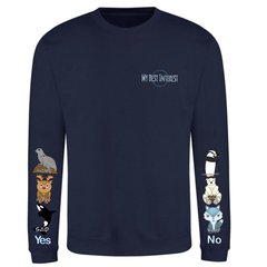 Kids Arctic Animals Communication Sweatshirt - Daywear