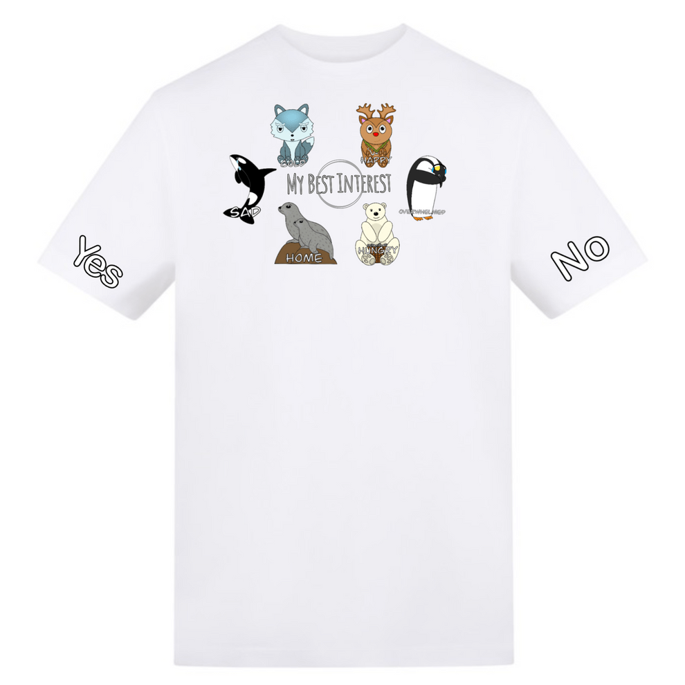 Kids Artic Animals Communication T-shirt - Daywear