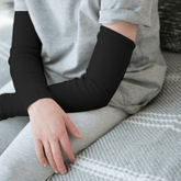 Kids Eczema Arm Sleeves – Organic Cotton, Protective (Undyed) - Daywear