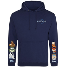 Kids Woodland Animal Communication Hoodie - Daywear