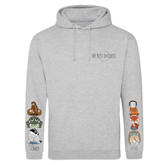 Kids Woodland Animal Communication Hoodie - Daywear