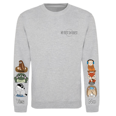 Kids Woodland Animal Communication Sweatshirt - Daywear