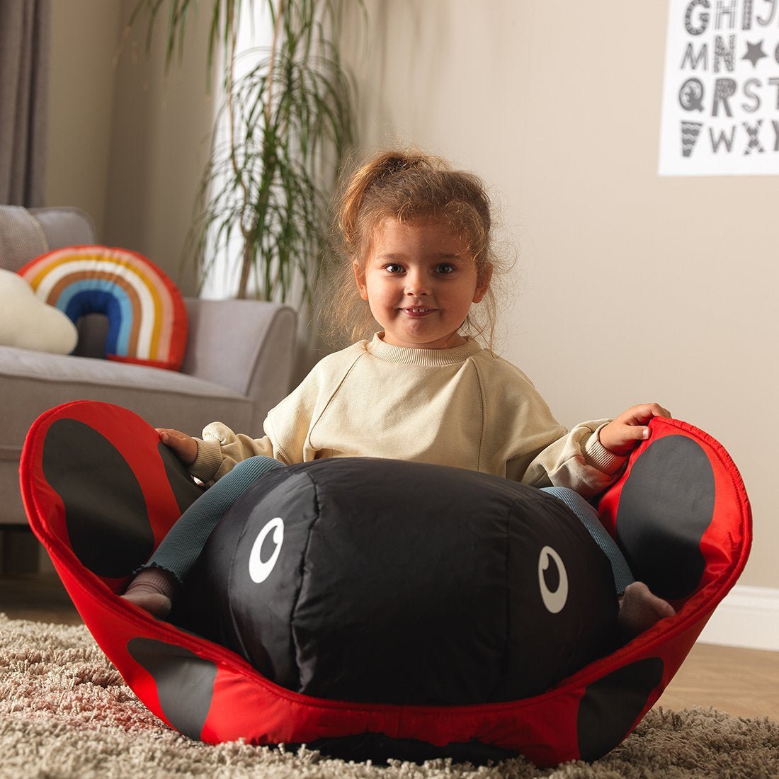 Ladybird Kids Adventure Seat, Bean Bag Chair - Sensory Equipment