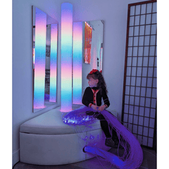 Large Bubble Tube Mirrors – Set of 2 - Sensory Equipment