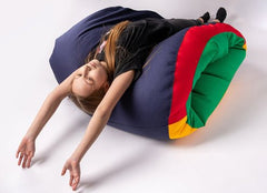 Large Sensory Bean Bag Tunnel Pouf (3 Finishes) - Sensory Equipment