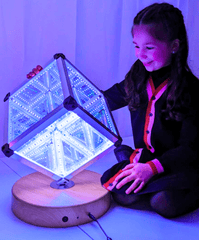 LED Infinity Cube - 25cm - Sensory Toys