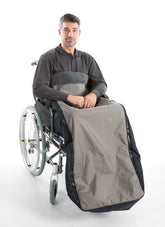 Leg Sleeve Royal Wheelchair Leg Cover with Zips 7430 - Wheelchair Clothing