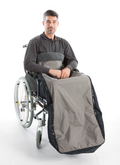 Leg Sleeve Royal Wheelchair Leg Cover with Zips 7430 - Wheelchair Clothing