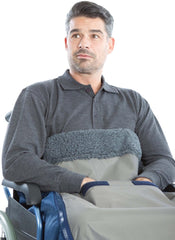 Leg Sleeve Royal Wheelchair Leg Cover with Zips 7430 - Wheelchair Clothing