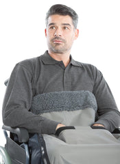 Leg Sleeve Royal Wheelchair Leg Cover with Zips 7430 - Wheelchair Clothing