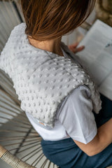 Long Minky Weighted Collar - Made to order - Weighted