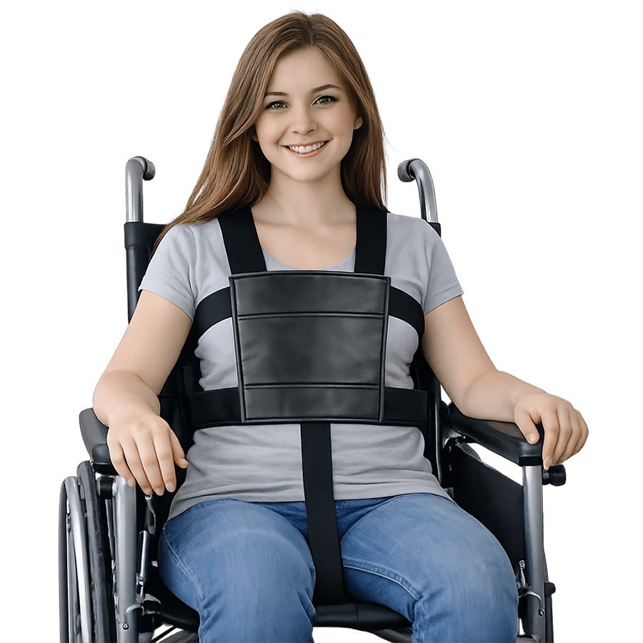 Model 13W – Rear Fastening Harness (Wheelchair Version) - Out & About