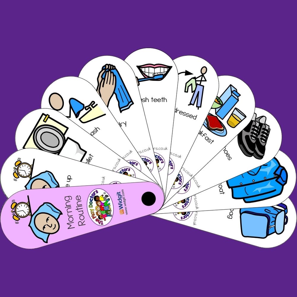 Morning Routine Fan - Learning Resource