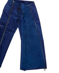 Navy Blue Adapted Cargo Trousers (V2) - Wheelchair Clothing