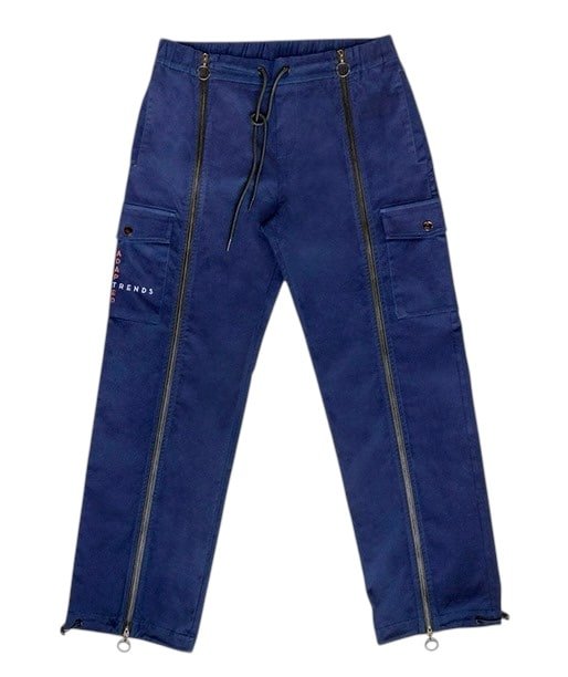 Navy Blue Adapted Cargo Trousers (V2) - Wheelchair Clothing