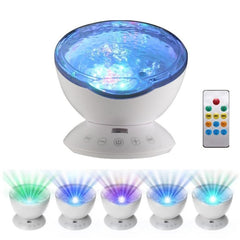Portable Ocean Wave Projector With Sounds & Speaker - Sensory Equipment