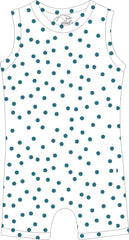 r101 cotton toby vest in dots